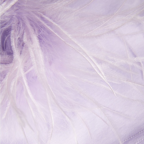 MAJE Plume Feather Trim Tee. Size 40 French/8US. NWT - Picture 10 of 11